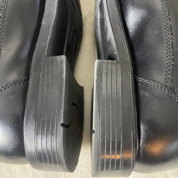 NWOB Dockers ProStyle Men\'s Black Leather Slip on Oxford size 11 main image 12